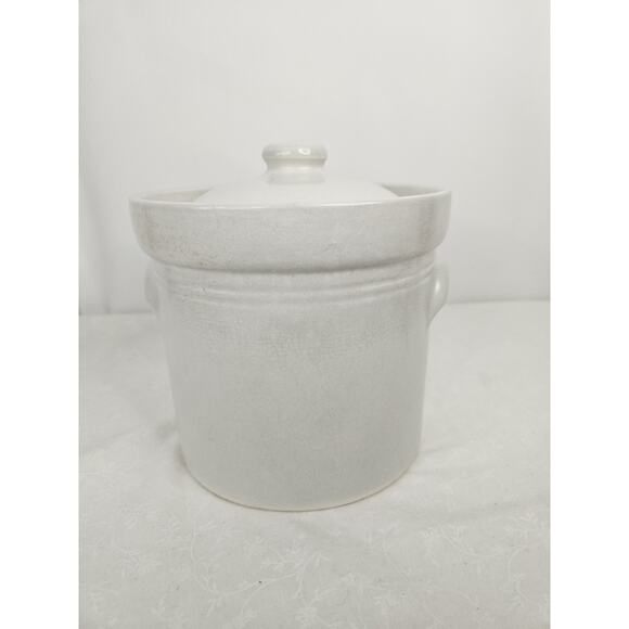 Cookies Pfaltzgraff USA Ceramic Stoneware Cookie Jar w Lid Pottery 7" - Picture 5 of 8